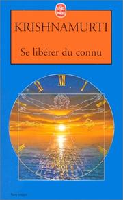 Cover of: Se libérer du connu