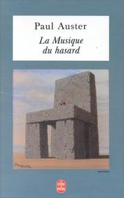 Cover of: La Musique Du Hasard by Paul Auster