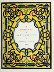 Cover of: The encyclopædia of ornament.
