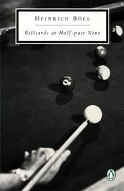 Cover of: Billiards at Half-Past Nine (Penguin Classics) by Heinrich Böll