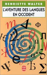 Cover of: Aventure DES Langues En Occide