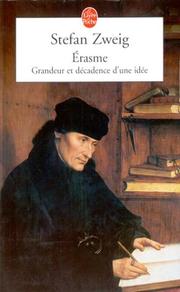 Cover of: Erasme by Stefan Zweig