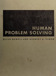 Cover of: Human problem solving by Allen Newell