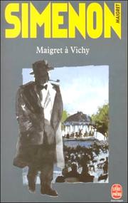 Cover of: Maigret a Vichy by Georges Simenon