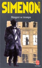 Maigret se trompe by Georges Simenon