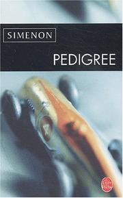 Cover of: Pedigree