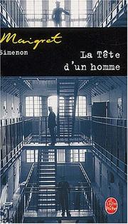 Cover of: La Tete d'un Homme by Georges Simenon