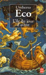 Cover of: L'Ile Du Jour D'Avant by Umberto Eco