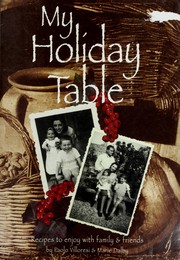 Cover of: My Holiday Table by Paolo Villoresi