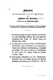 Cover of: Schweizerische Schauspiele des sechszehnten Jahrhunderts.
