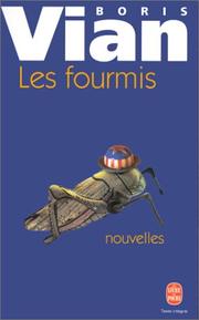 Cover of: Les Fourmis by Boris Vian