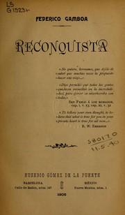 Cover of: Reconquista