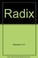 Cover of: Radix