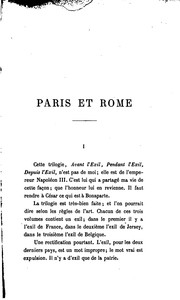 Cover of Actes et paroles