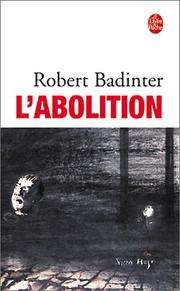 Cover of: L'abolition