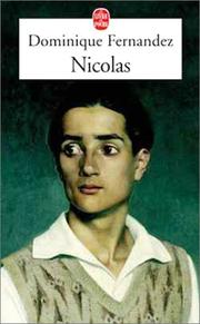 Cover of: Nicolas by Dominique Fernandez