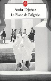 Cover of: Le Blanc De L'Argerie