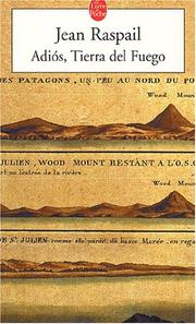 Cover of: Adios, Tierra del Fuego by Jean Raspail