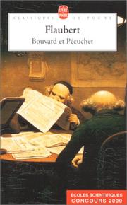 Cover of: Bouvard et Pécuchet by Gustave Flaubert, Pierre-Marc de Biasi