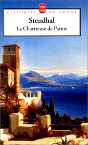 Cover of: La Chartreuse de Parme by Stendhal