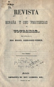 Cover of: Revista de España y sus Provincias de Ultramar