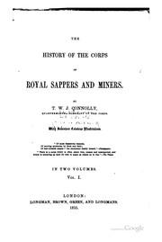 Cover of: The history of the Corps of Royal Sappers and Miners.