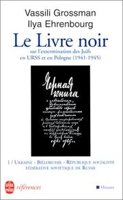 Cover of: Le Livre noir, numéro 1 by Илья́ Григо́рьевич Эренбу́рг, Vassili Grossman, Michel Parfenov
