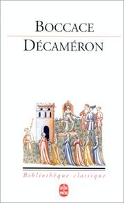 Cover of: Décaméron by Jean Boccace