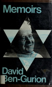 Cover of: Memoirs: David Ben-Gurion