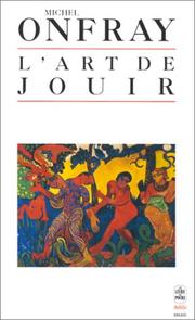 Cover of: L'art de jouir