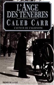 Cover of: L'ange des ténèbres by Caleb Carr