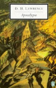 Cover of: Apocalypse (Penguin Twentieth-Century Classics) | D. H. Lawrence