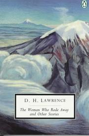 The woman who rode away, and other stories by David Herbert Lawrence