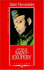 Cover of: Antoine de Saint-Exupéry by Alain Vircondelet