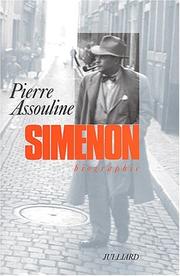 Simenon by Pierre Assouline