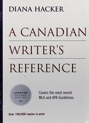 Cover of: A Canadian writer's reference by Diana Hacker