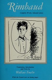 Cover of: Complete works, selected letters by Arthur Rimbaud