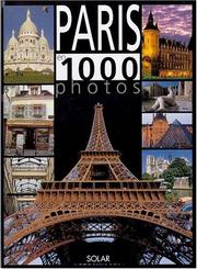 Cover of: Paris en 1000 photos