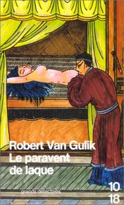 Cover of: Le paravent de laque