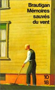 Cover of: Mémoires sauvés du vent