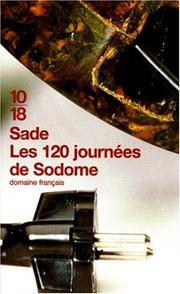 Cover of: Les 120 Journees De Sodom by Marquis de Sade