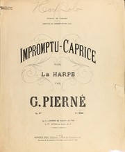 Cover of: Impromptu-caprice pour la harpe, op. 9