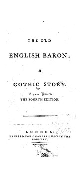 Cover of: The old English baron: a Gothic story