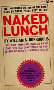 Cover of Naked Lunch (1960s A)