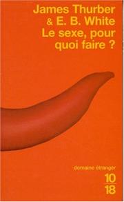 Cover of: Le sexe pour quoi faire ?