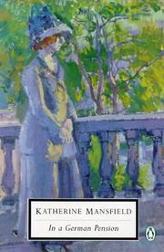 Cover of: In a German Pension (Penguin Twentieth Century Classics) by Katherine Mansfield