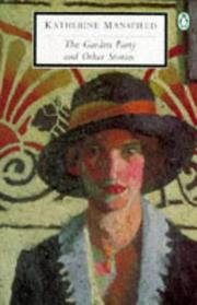 Cover of: The garden party, and other stories by Katherine Mansfield