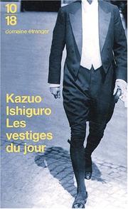 Cover of: Vestiges Du Jour by Kazuo Ishiguro
