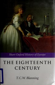 Cover of: The eighteenth century: Europe 1688-1815