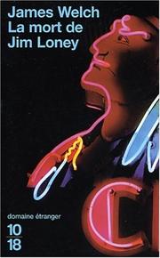 Cover of: La Mort de Jim Loney